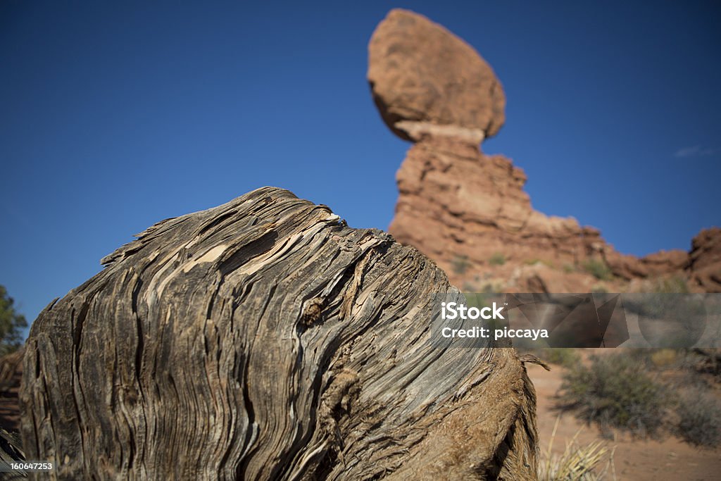 Zrównoważony Rock w Moab - Zbiór zdjęć royalty-free (Balanced Rock)