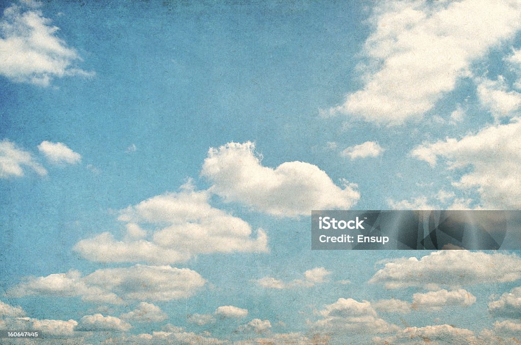 Cielo e nuvole - Foto stock royalty-free di Blu