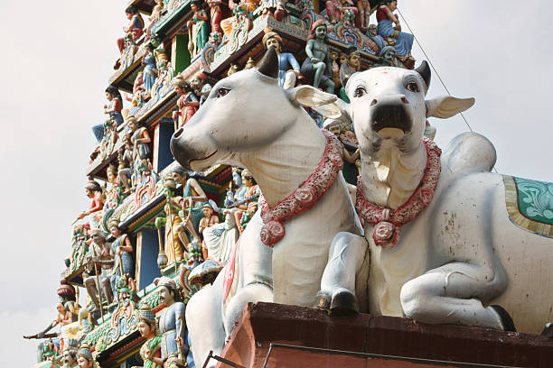 istock Hindu temple, Singapore 160650344