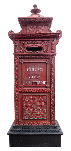 istock vintage red postbox for mailing in Thailand 1606588521