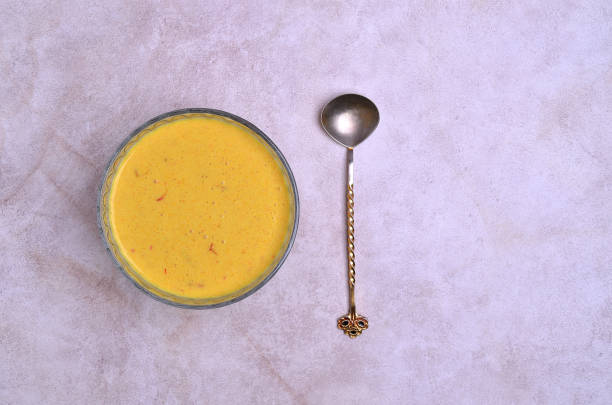 istock Traditional Indian thick drink lassi 1606603892