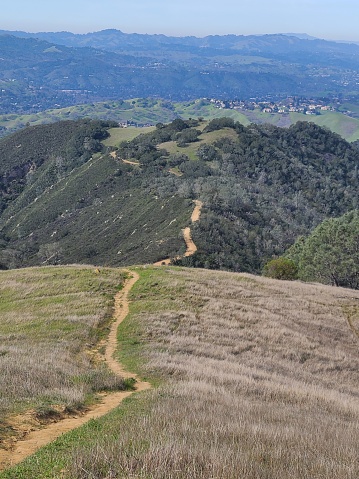 カリフォルニア州ディアブロ山のサンラモン渓谷と丘陵地帯の眺め アメリカ合衆国のストックフォトや画像を多数ご用意 アメリカ合衆国