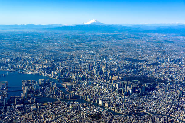 istock Mt. Fuji and Tokyo City. 1606719171