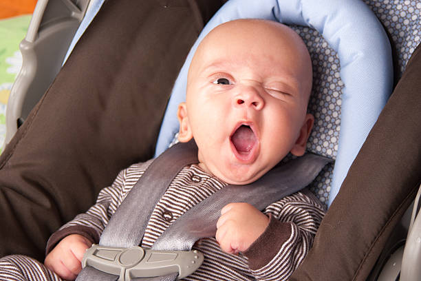 Adorable Baby Yawning