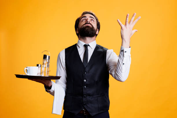 istock Employee praying to jesus for luck 1606865396