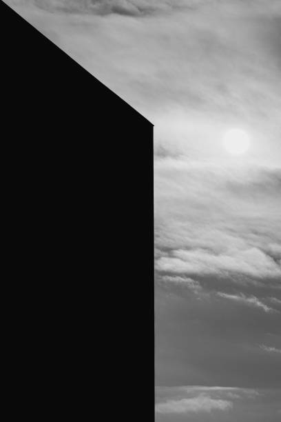 istock Door to the sky in Black and White 1606929115