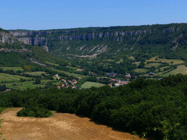 Landscape around Roquefort, Aveyron