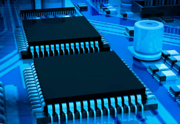 Free picture: large computer chip, high tech, motherhood, circuit board ...