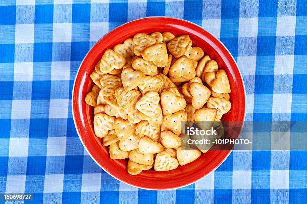 Fine Biscuits In Shape Of Heart Stock Photo - Download Image Now - Baked, Bakery, Blue