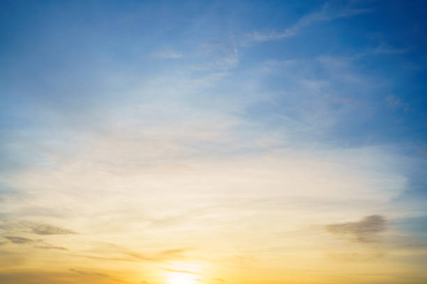 istock Beautiful sunset or sunrise sky. 1607088446