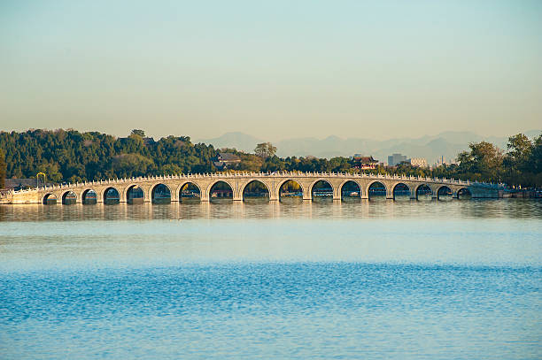 istock Seventeen-Arch Bridge at Summer Palace, Beijing 160709000