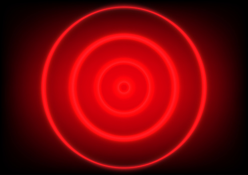 abstract background circle red color neon shiny vector illustration