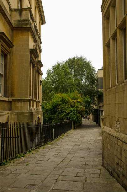Streets of Bath, England.