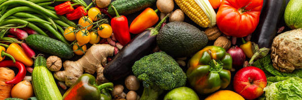 istock Organic seasonal vegetables 1607145087