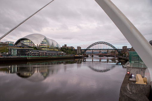 Early morning by the River Tyne