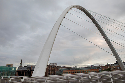 Early morning in Newcastle, UK