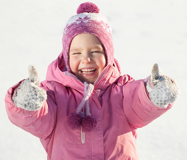 istock Girl in the winter 160742030