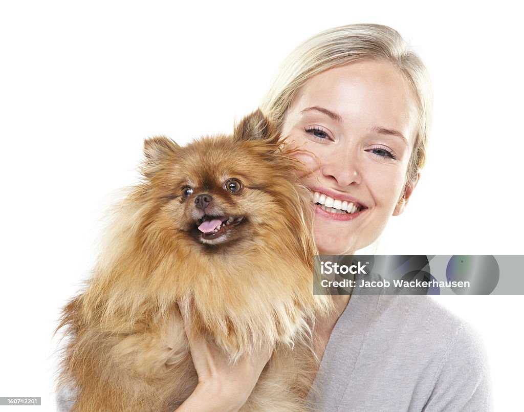 Ele me faz sorrir todos os dias - Foto de stock de Cão royalty-free