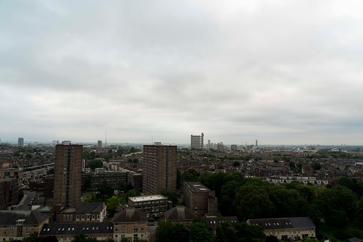 Trellick Tower as seen from Hereford House, South Kilburn