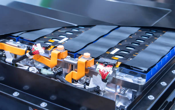 istock Lithium ion industrial high current batteries 1607456217