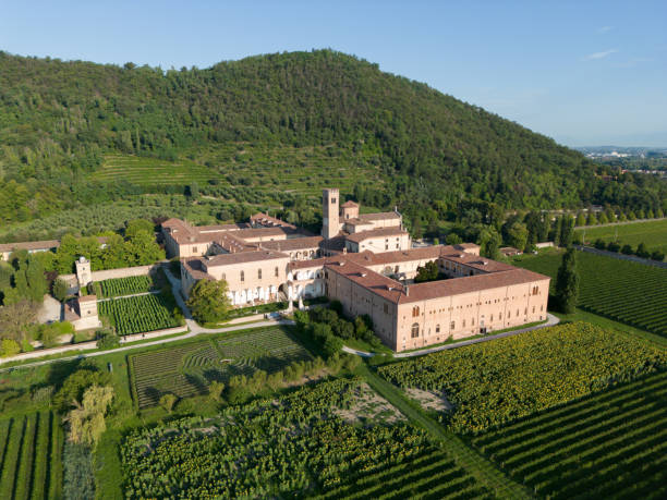 Benedictine monastery Abbazia di Praglia abbey in Italy