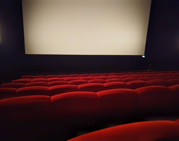 istock Empty Red seats in the movie theater. 1607502896