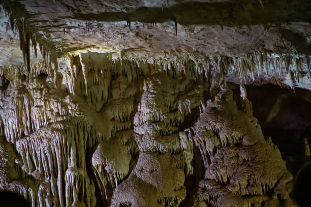 istock Subterranean Sculptures: Marvelous Stalagmites Inside the Cave 1607507690