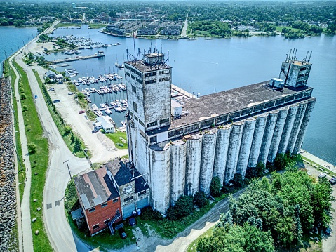 Abandoned 1920's Grain Storage Terminal