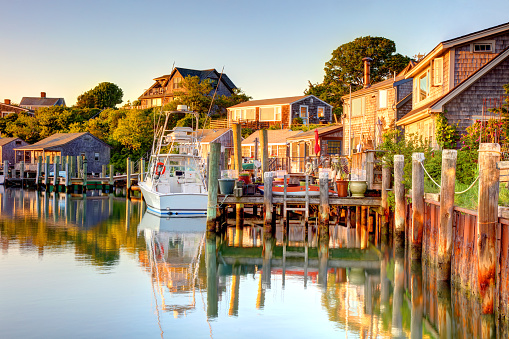 Menemsha is a small fishing village located in the town of Chilmark on the island of Martha's Vineyard