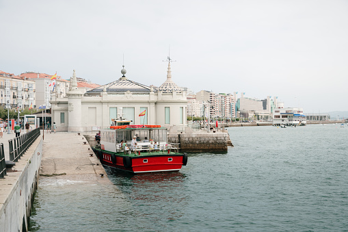 The city of Santander, capital of the region of Cantabria, in northern Spain
