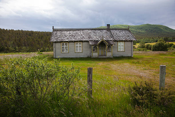 istock Old wooden house. 160756911