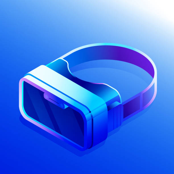 istock Vector Illustration of Vr Glasses and Augmented Reality Isometric Icon Set and Three Dimensional Design. Artificial Intelligence, Cloud Computing, Network, Cyborg, Artificial Intelligence, Futuristic, Headset, Hologram, Gaming. 1607598617