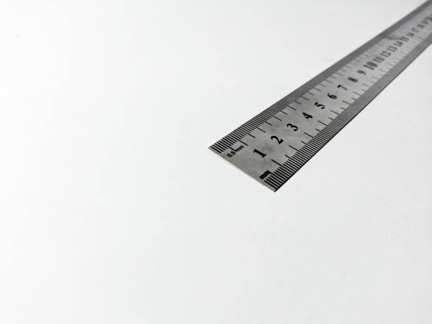 istock Stainless steel ruler 1607618878