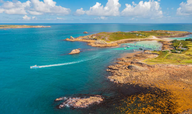 istock St Agnes in The Isles of Scilly, Cornwall, UK. 1607636320