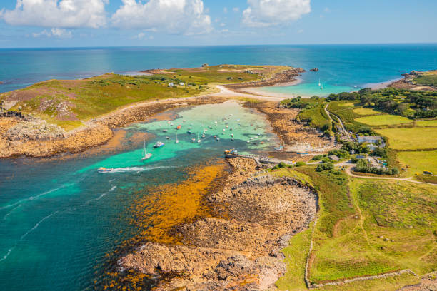 istock St Agnes in The Isles of Scilly, Cornwall, UK. 1607636322