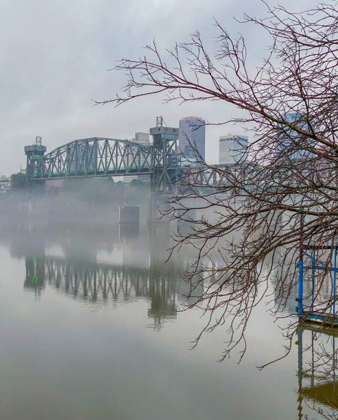istock City Skyline Covered in Fog 1607646033