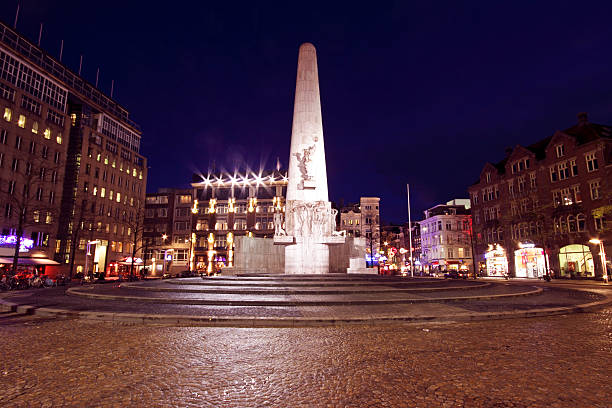 istock Monument on the Dam in Amsterdam Netherlands 160767842