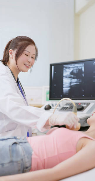 istock woman breast ultrasound examination 1607696777