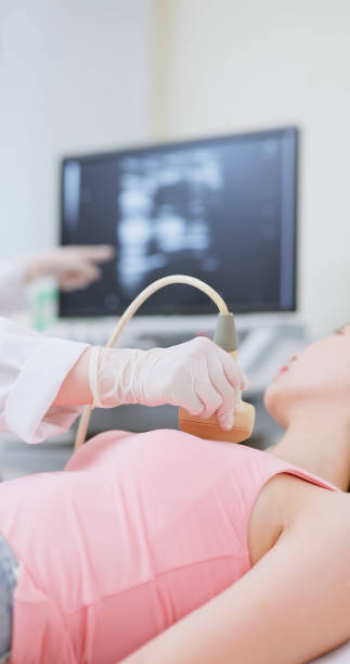 istock woman breast ultrasound examination 1607697322