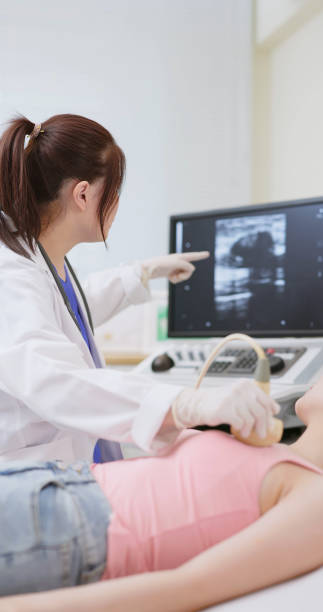 istock woman breast ultrasound examination 1607697342
