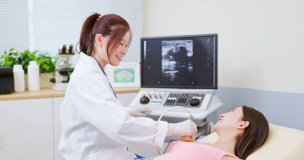 istock woman breast ultrasound examination 1607697862