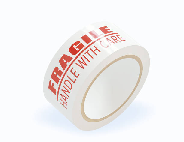 istock rolls of fragile packing sticky tape 1607728173