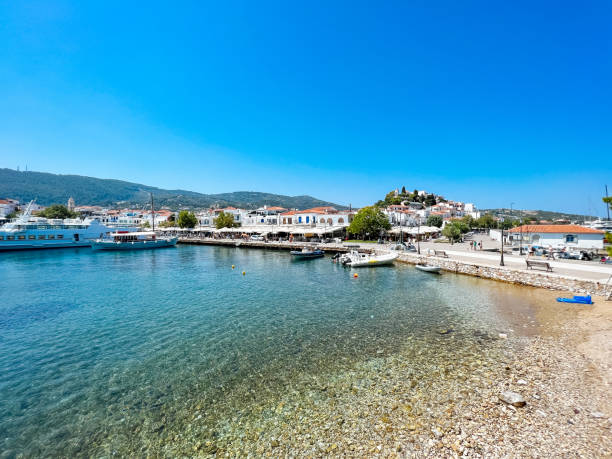 istock Skiathos town on Skiathos island, Greece 1607812379