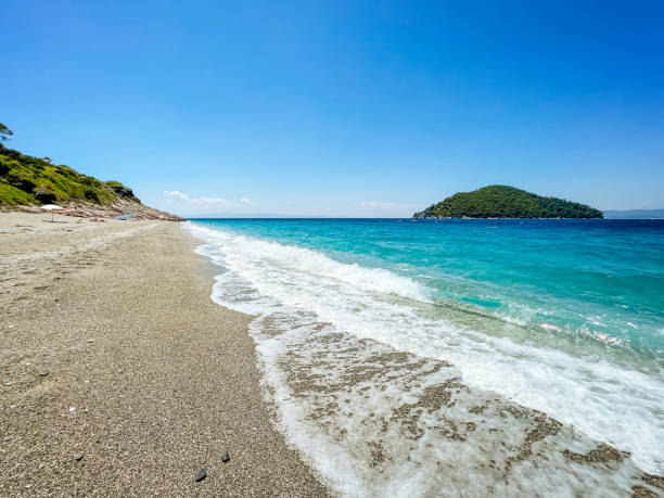istock Milia beach on Skopelos island 1607817854