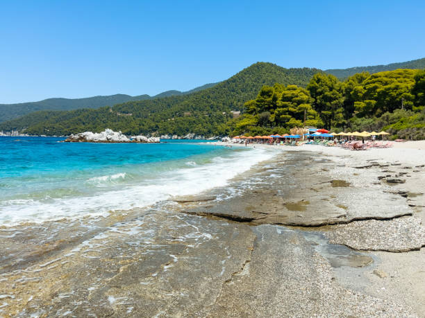 istock Milia beach on Skopelos island 1607818179