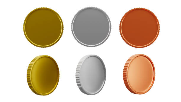 istock 3D rendering of Gold, Silver and Bronze medal 1607828338
