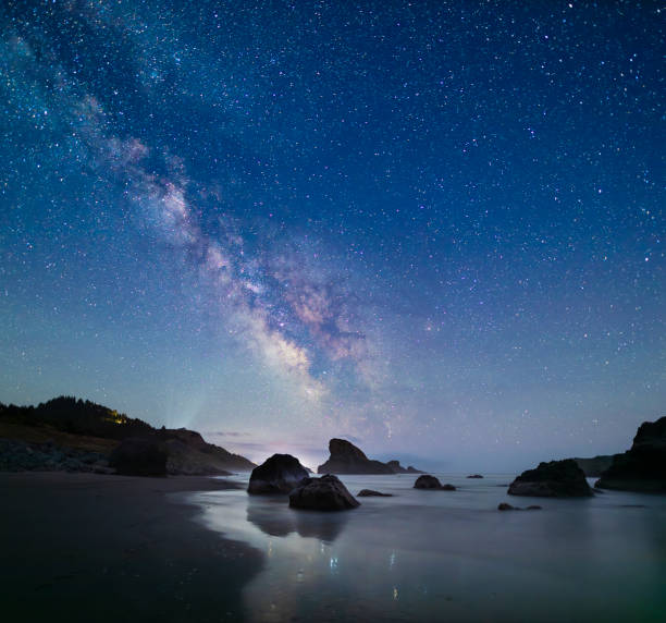 Milky Way at Rocky Beach