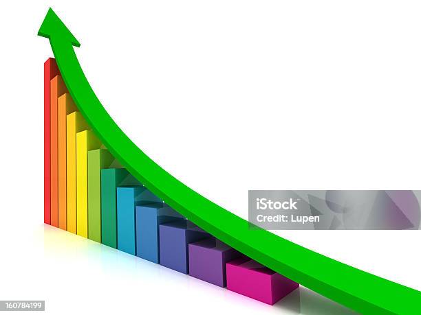 Photo libre de droit de Diagramme Daffaires banque d'images et plus d'images libres de droit de Affaires - Affaires, Affaires d'entreprise, Arc en ciel
