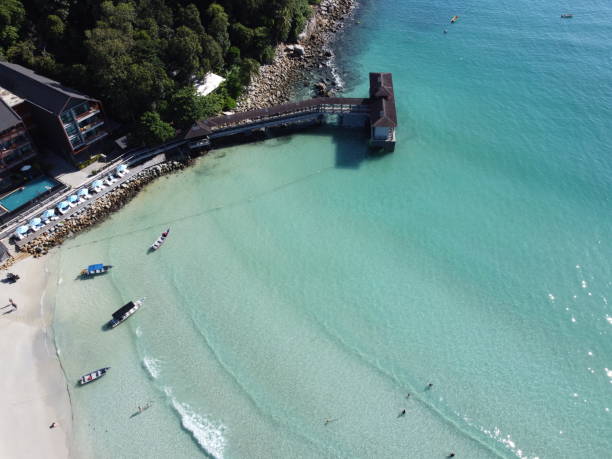 istock Perhentian Island view from top during day time 1607843193
