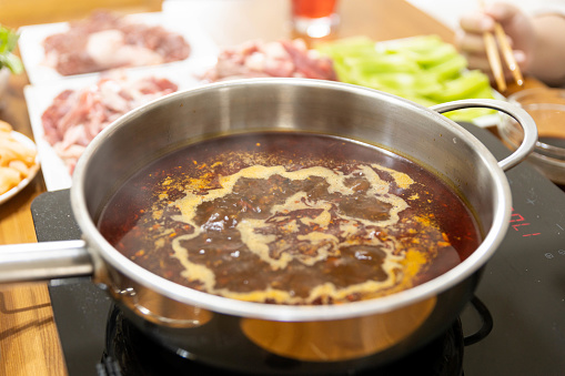 Chinese fire hot pot Health Food